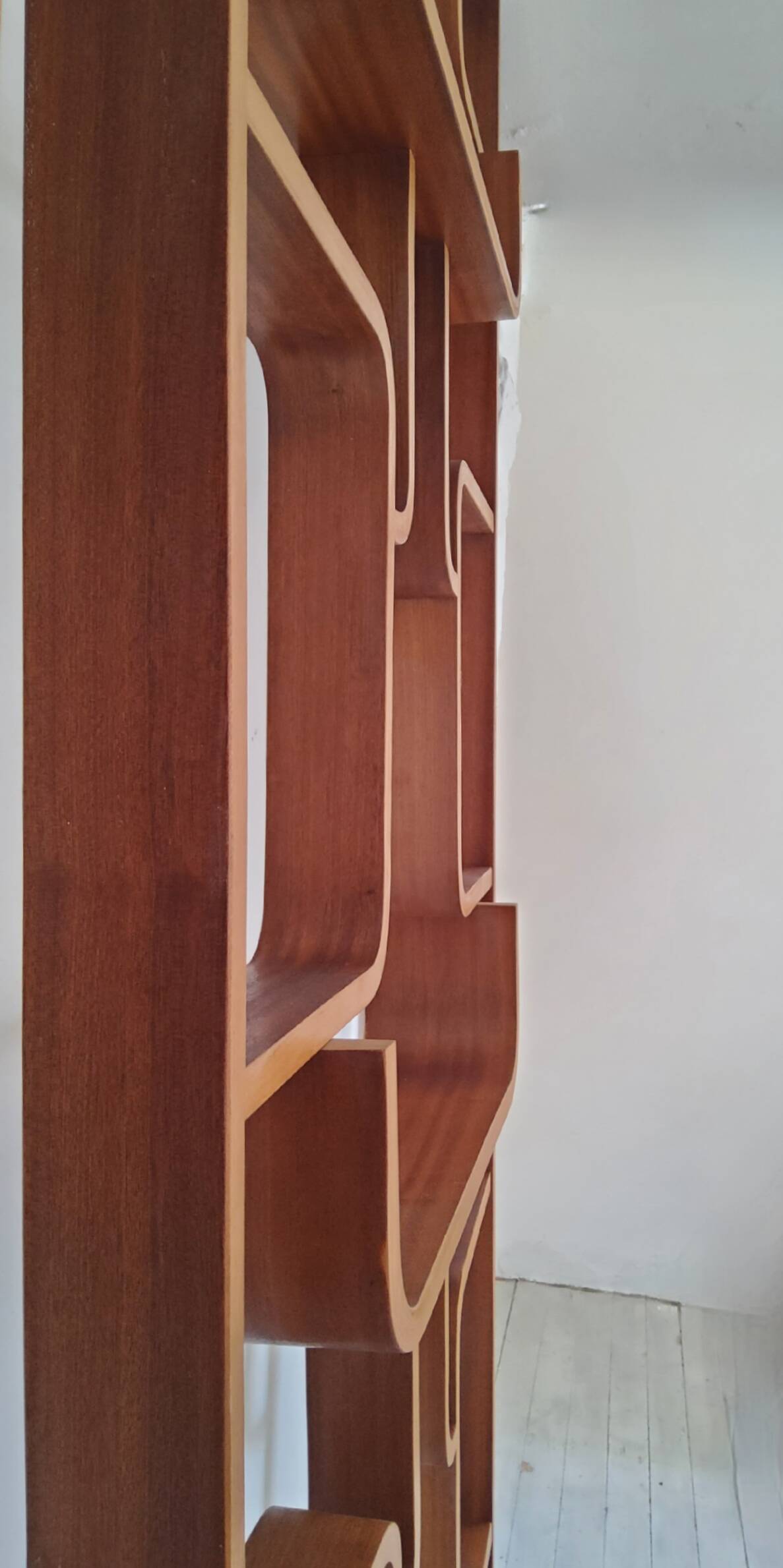 Vintage Czech screen by Ludvik Volak, 1960 for Drevopodnik Holesov