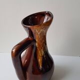 Large Pitcher Ceramic Vase height 29cm - Vallauris style - 60s
