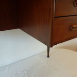 Scandinavian desk massive teak