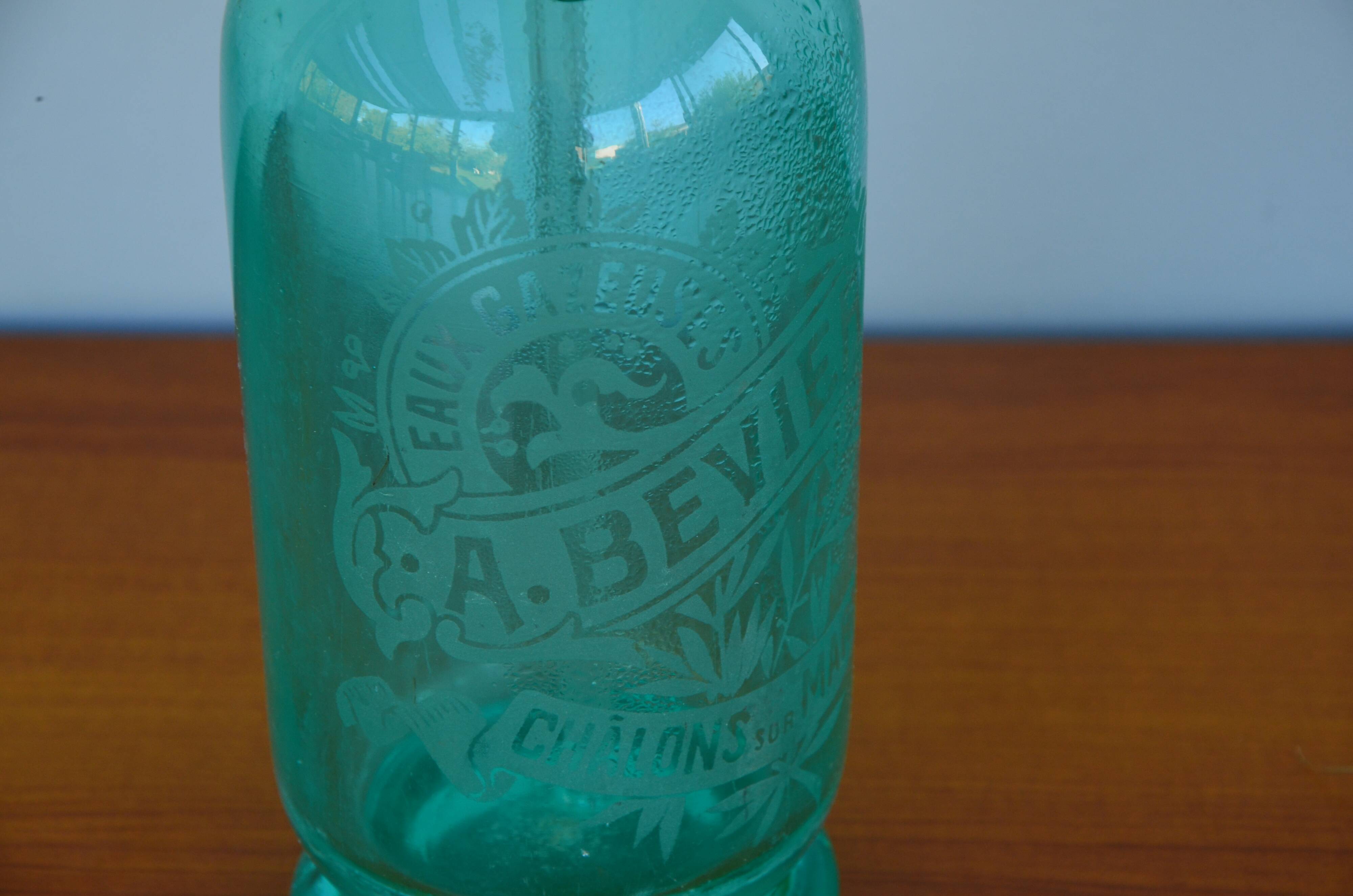 Sparkling water siphon Chalons sur Marne