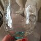 Cup on crystal stand and portious glass