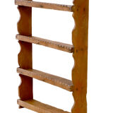 Burmese teak wall shelf