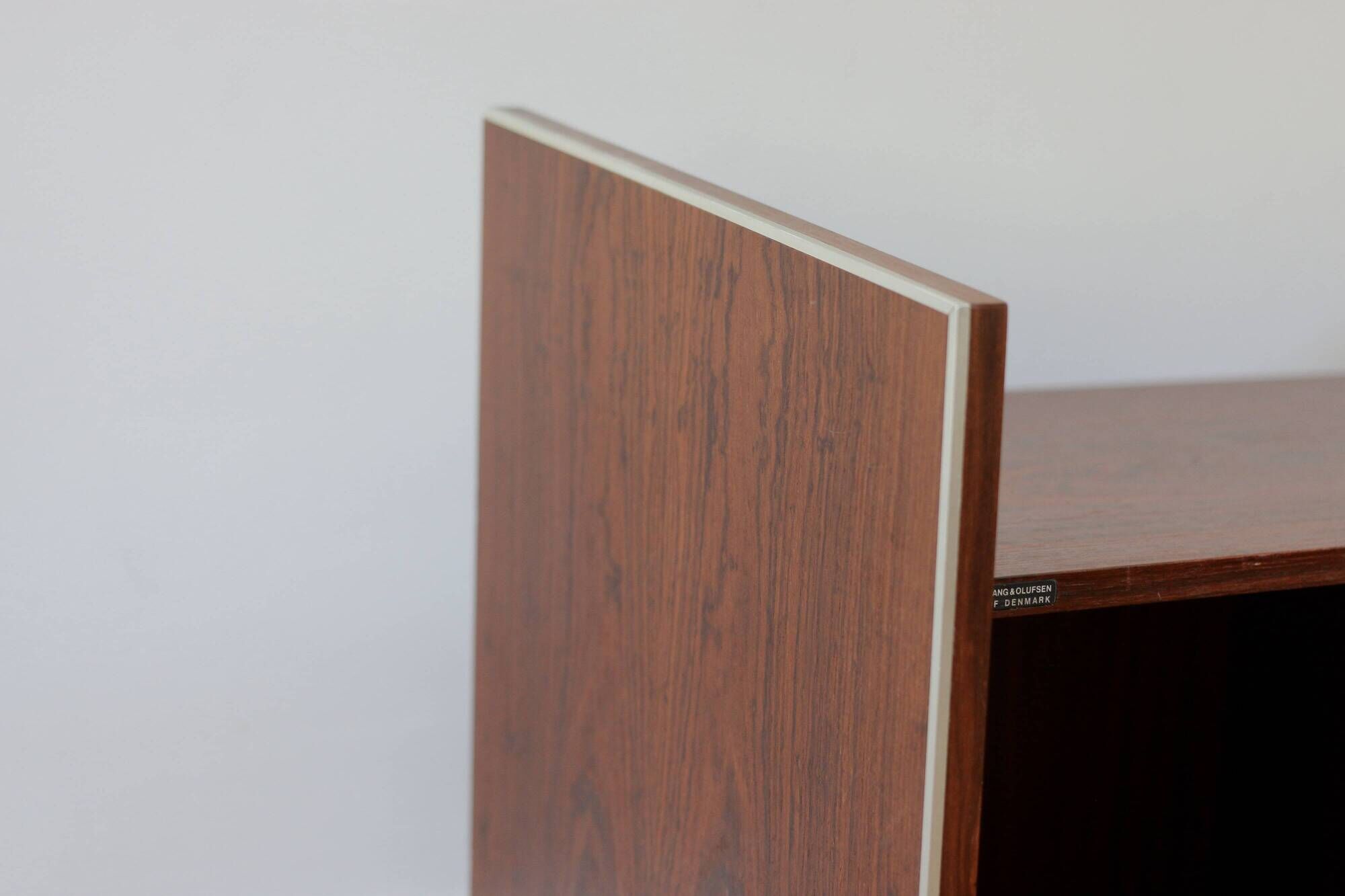 Vintage Scandinavian Bang & Olufsen rosewood hifi cabinet 1970