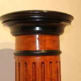 Neoclassical Rotating Pedestal in Beech Wood, Germany, 1920s