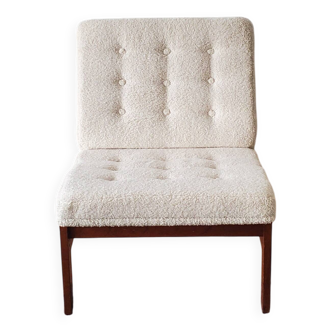 Fauteuil Danois, Années 1960, Ole Gjerløv-Knudsen et Torben Lind pour France & Søn