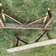 Paire de banc de ferme en bois