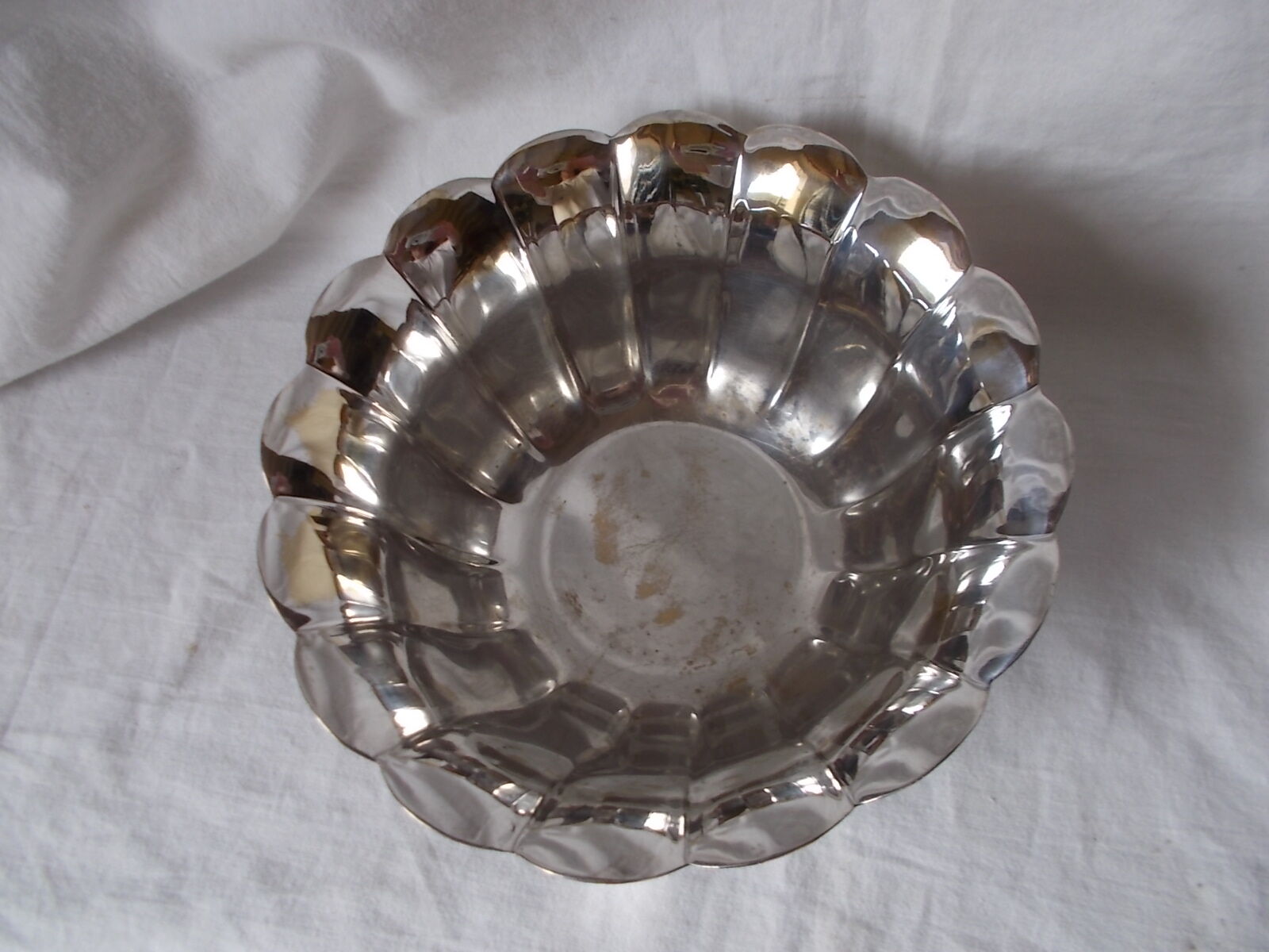 Silver-plated dish
