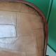 Rocking-chair bois et cuir