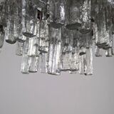 Ice Glass Lamp by J.T. Kalmar 1970s