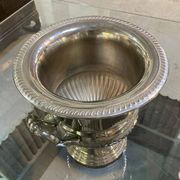 Ice bucket or antique champagne bucket - silver-plated