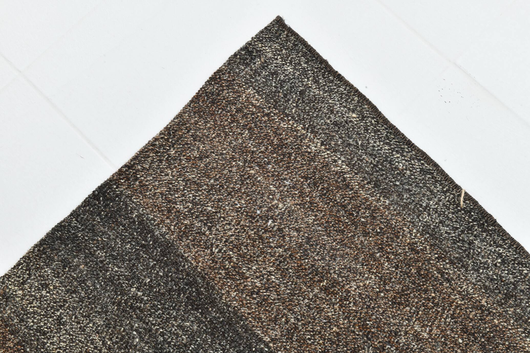 2x7 Short Brown Vintage Kilim Runner Rug, Kitchen Runner Rug, 72x230Cm