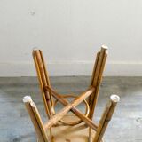 Rattan stool of the 70s