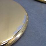 1980s Pair of VeArt-Murano Floor Lamps in Brass Finish ,Italy