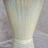 Puisaye ceramics: Georges Robin / brutalist diablo vase 1950