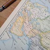 Printed in 1900, the states of Asia.