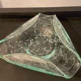 Vintage pocket in bubbled glass paste