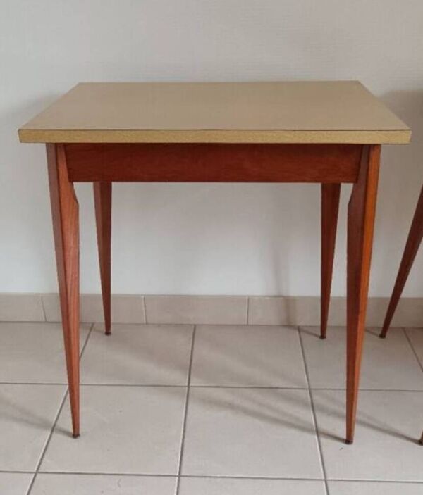 Console ou bureau  vintage pieds compas
