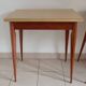 Vintage console or desk with compass feet