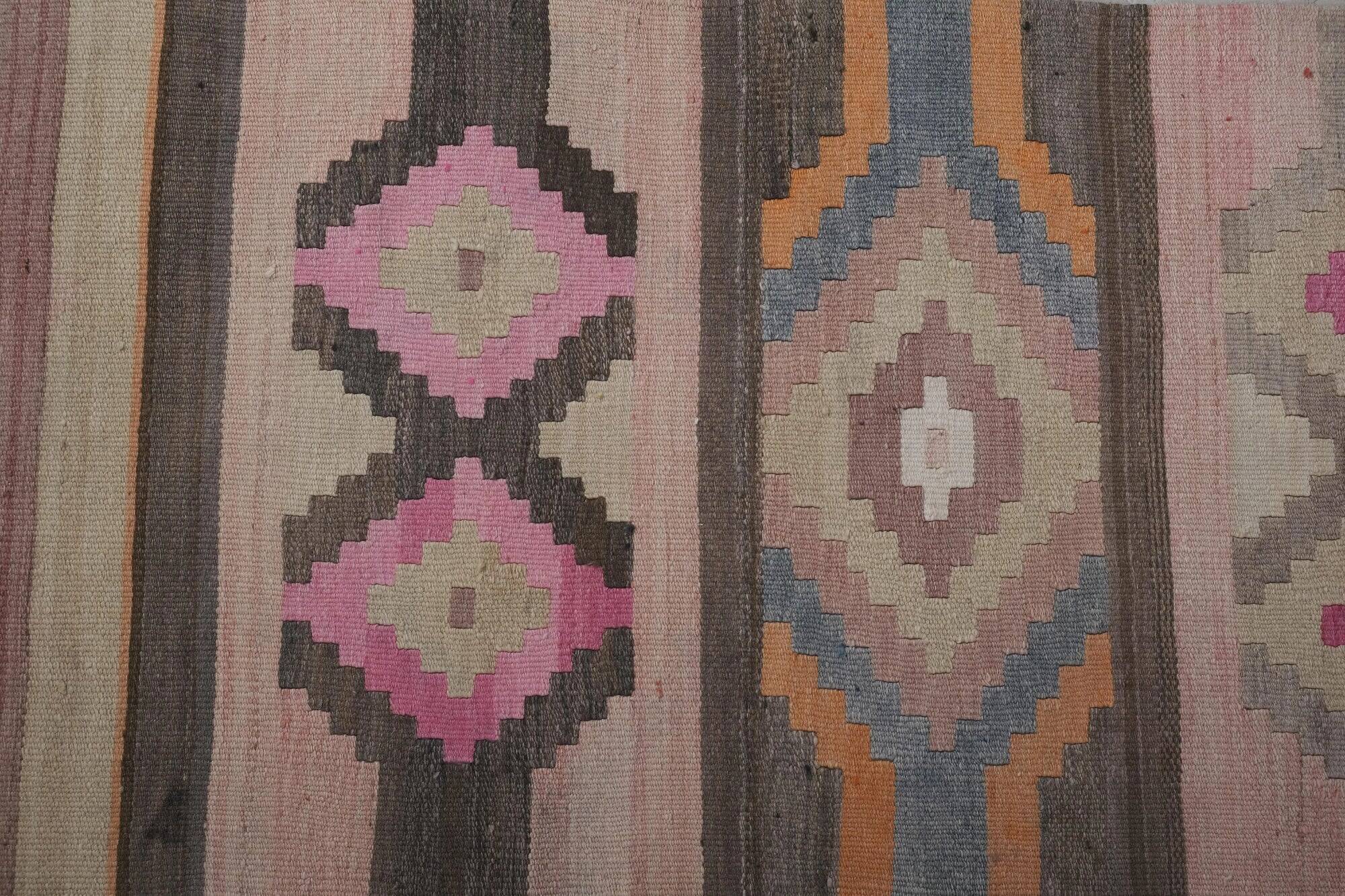 Vintage Turkish hallway rug 78x640 cm