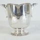 Seau a glace art deco in silver metal goldsmith roux marquiand