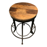Vintage industrial stool