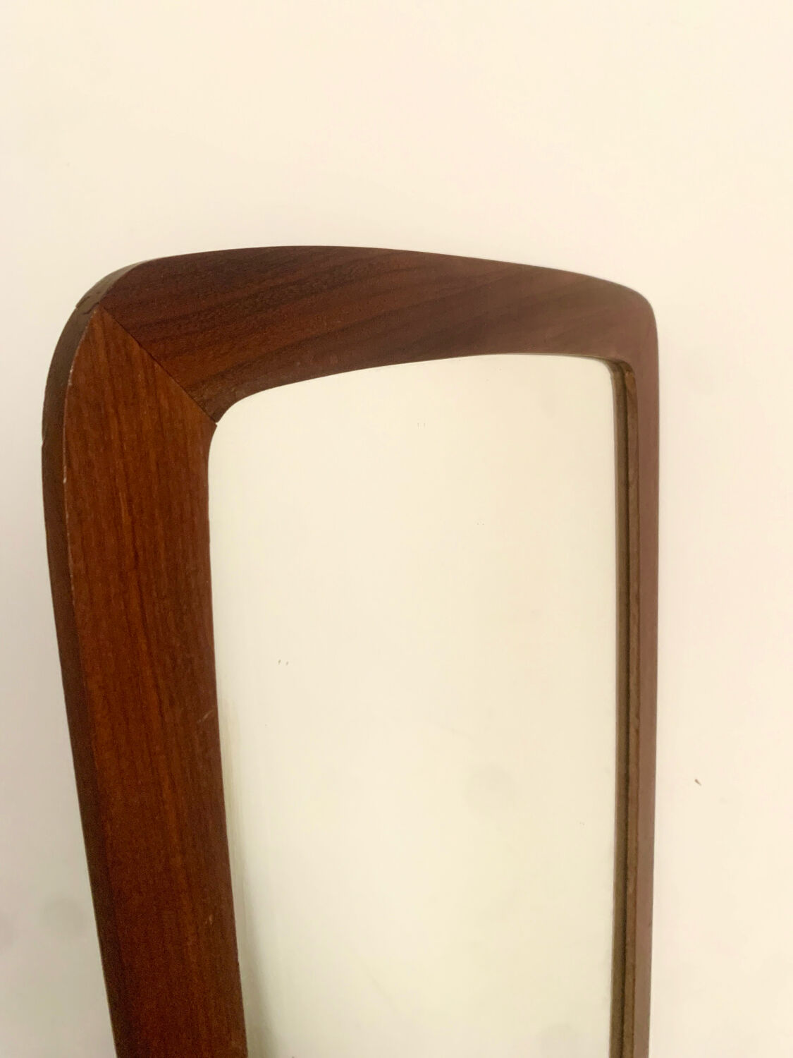 Danish teak mirror