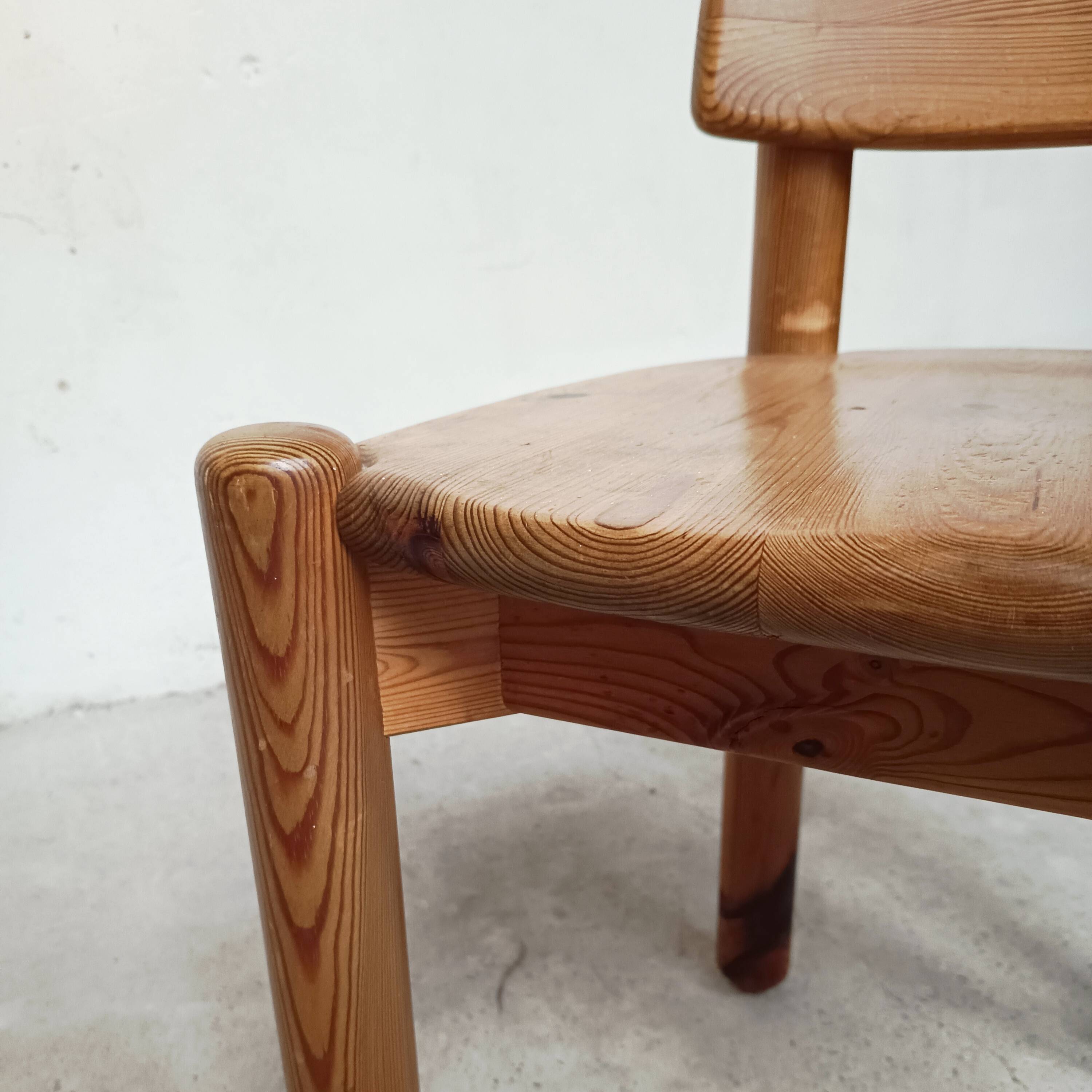 4 chairs Rainer Daumiller, 1980