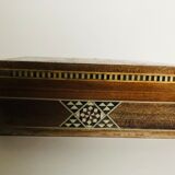 Jewelry box in wooden marquetry