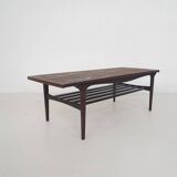 Vintage coffee table with reversible top, The Netherlands 1950's