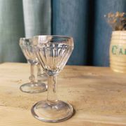 Lot de 8 Verres à pied - verres de bistrot