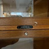 Compactom brand mahogany English cabin wardrobe for men
