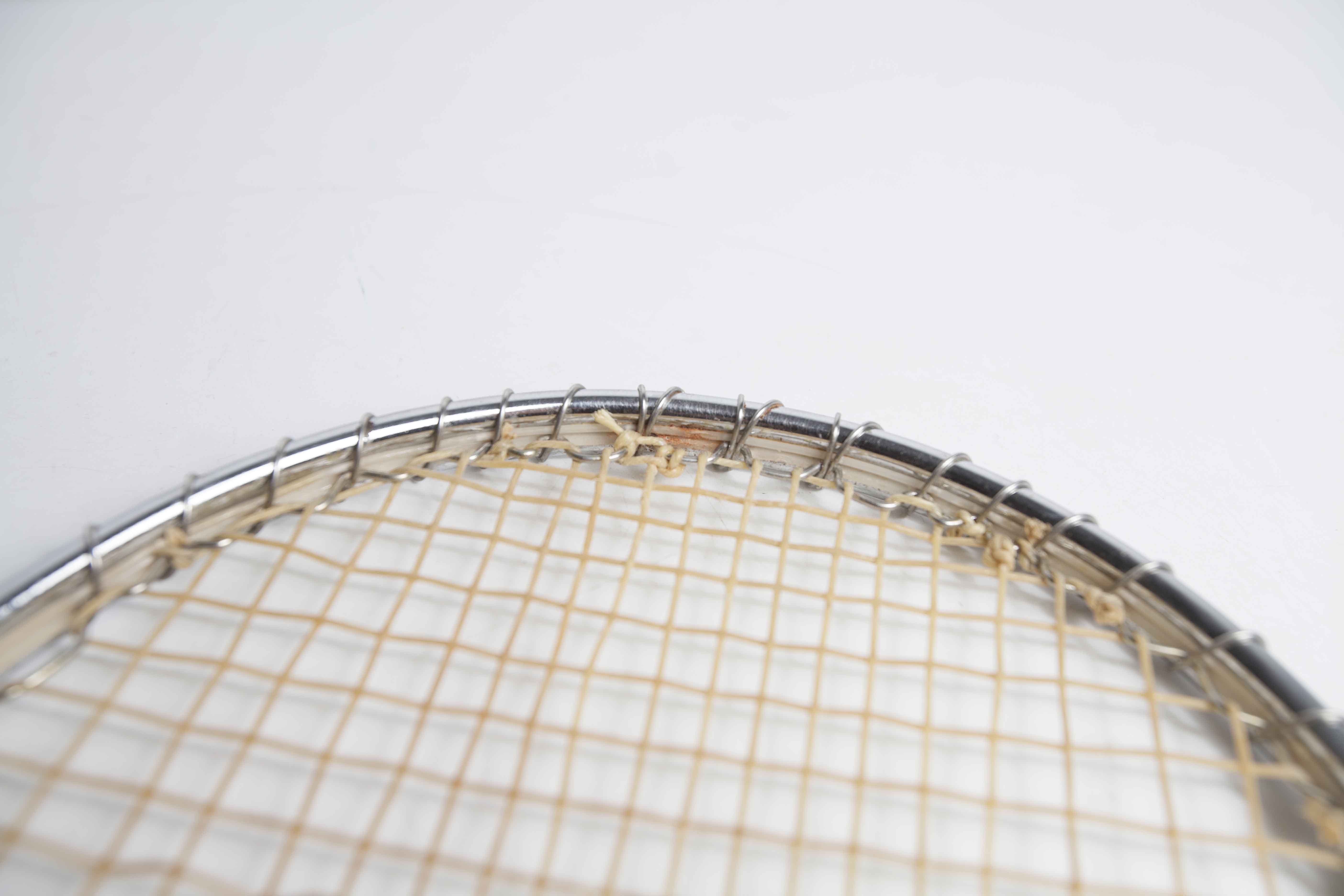Jimmy Connors 1970 metal chrome racket