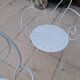 Wrought iron garden furniture