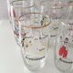 Lot 9 verres à bière vintage