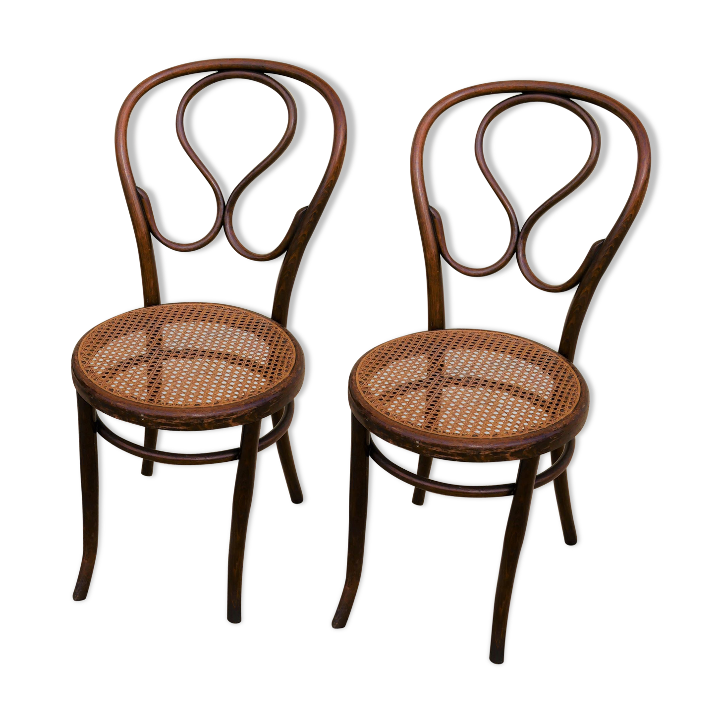 Pair of chairs Bistro by Josef Hofmann