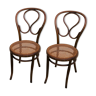 Paire de chaises bistrot par Josef Hofmann