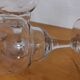 10 stemmed glasses "Cholet" art deco crystal year 1940