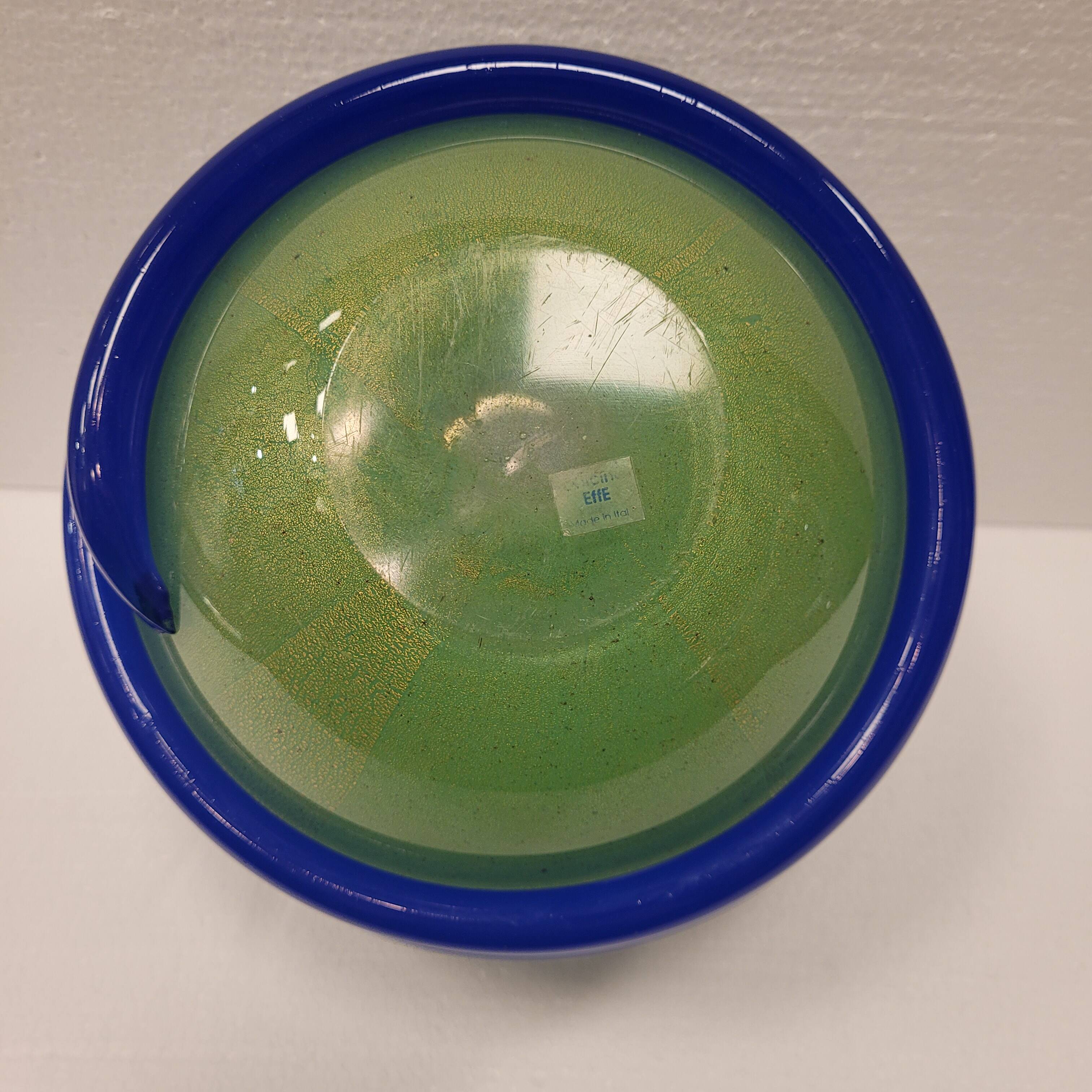 Jarrón / Center of table “Bolos”, EffE Vetreria Artistica, Murano crystal, s. XX – Italy