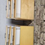 Pair of vintage 1960's bedside tables
