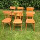 Chaises vintage bistrot