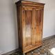 Grande armoire ancienne en noyer – fin XIXᵉ siècle – patine d’origine