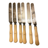 6 Knives XIXth