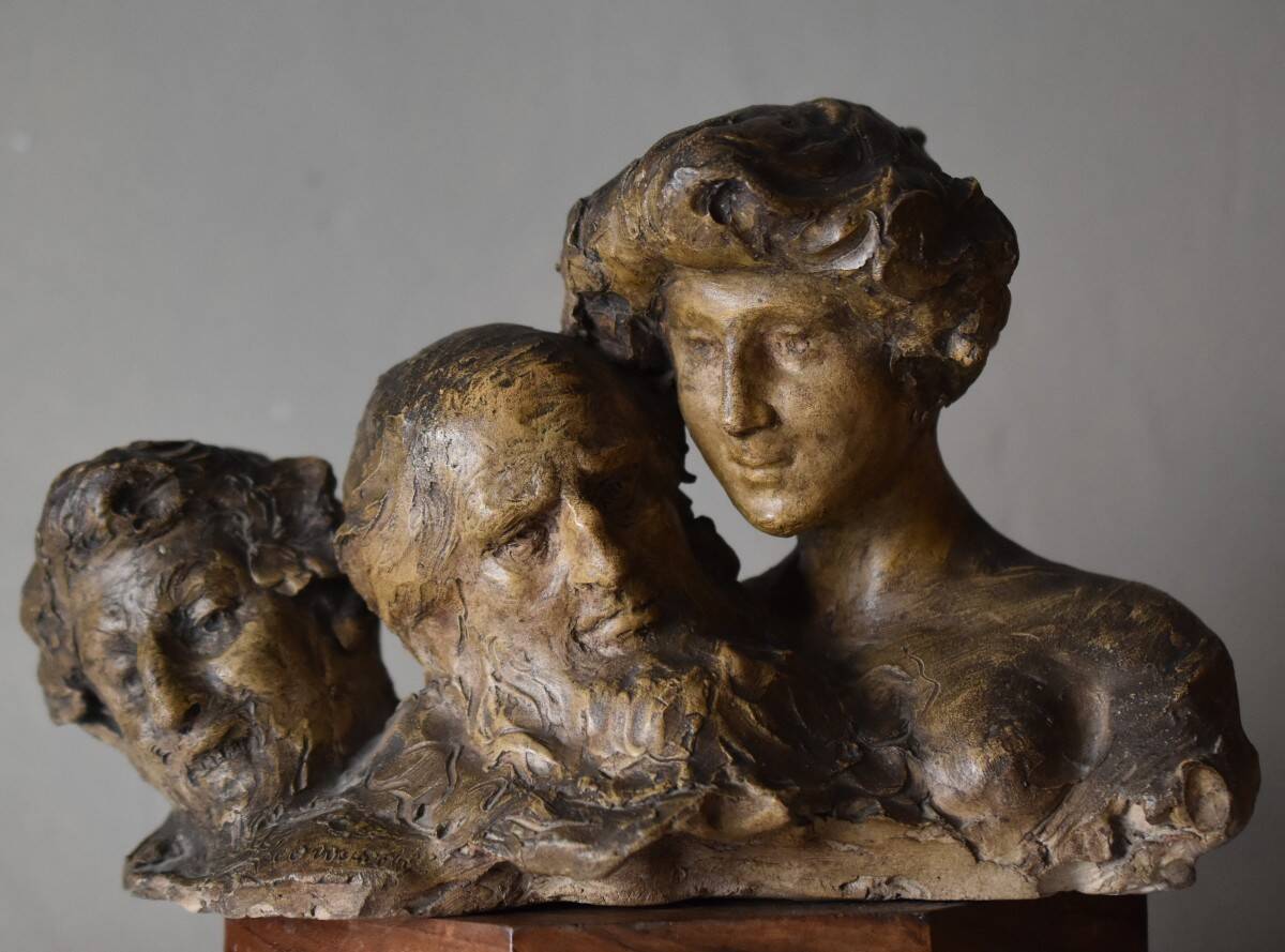 Agathon Léonard, Sketch with Three Heads (circa 1910)