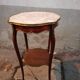Side table old pink marble