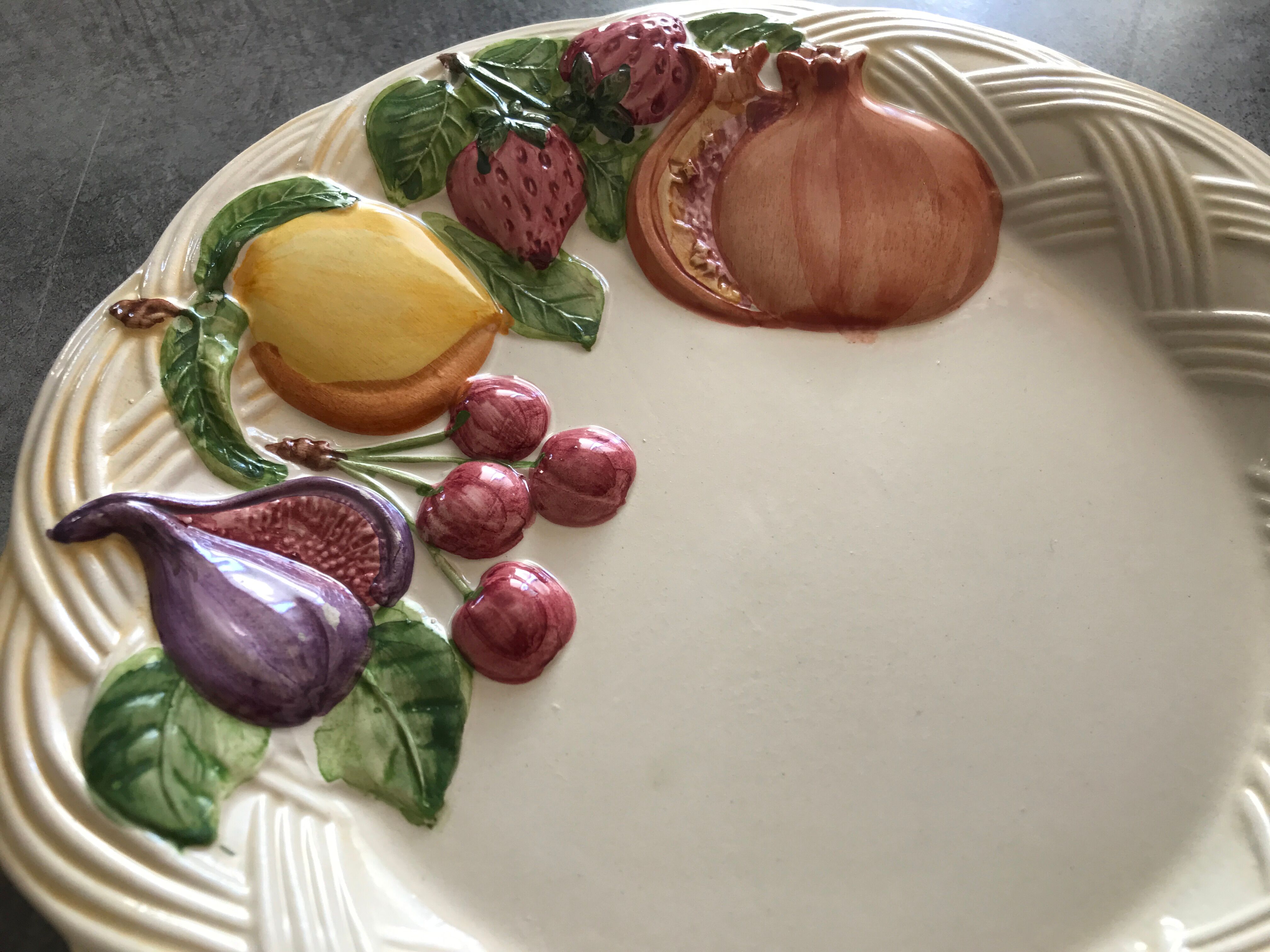Vintage plate