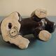 vintage ceramic dog figurine 50s