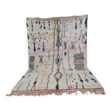 Handmade wool Berber rug 300X200 cm