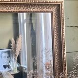 Large gilded wood mirror