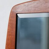 Teak Mirror - Beveled Edge - Scandinavian -