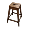 High oak workshop stool